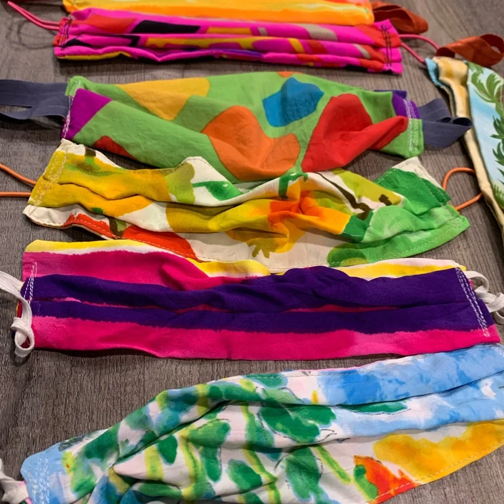 9 handmade face masks
